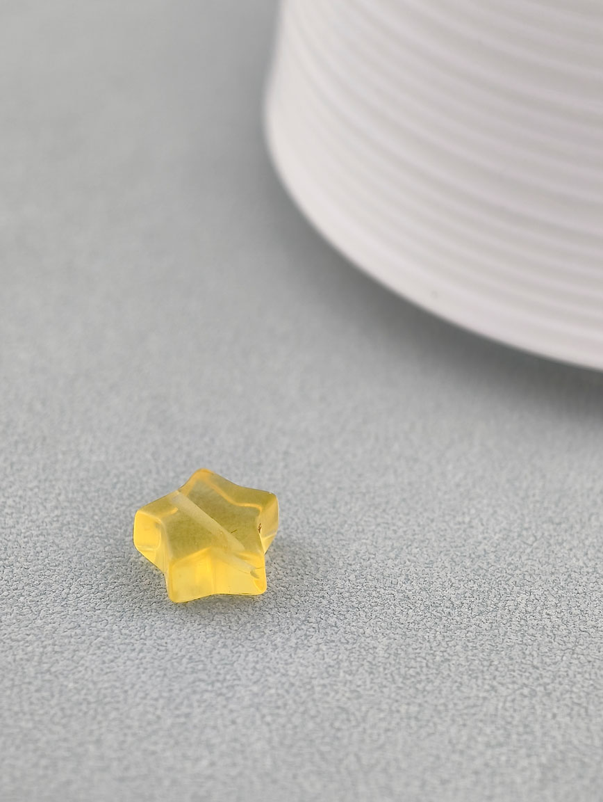 Natural Colored Fluorite Star DIY Accessory image