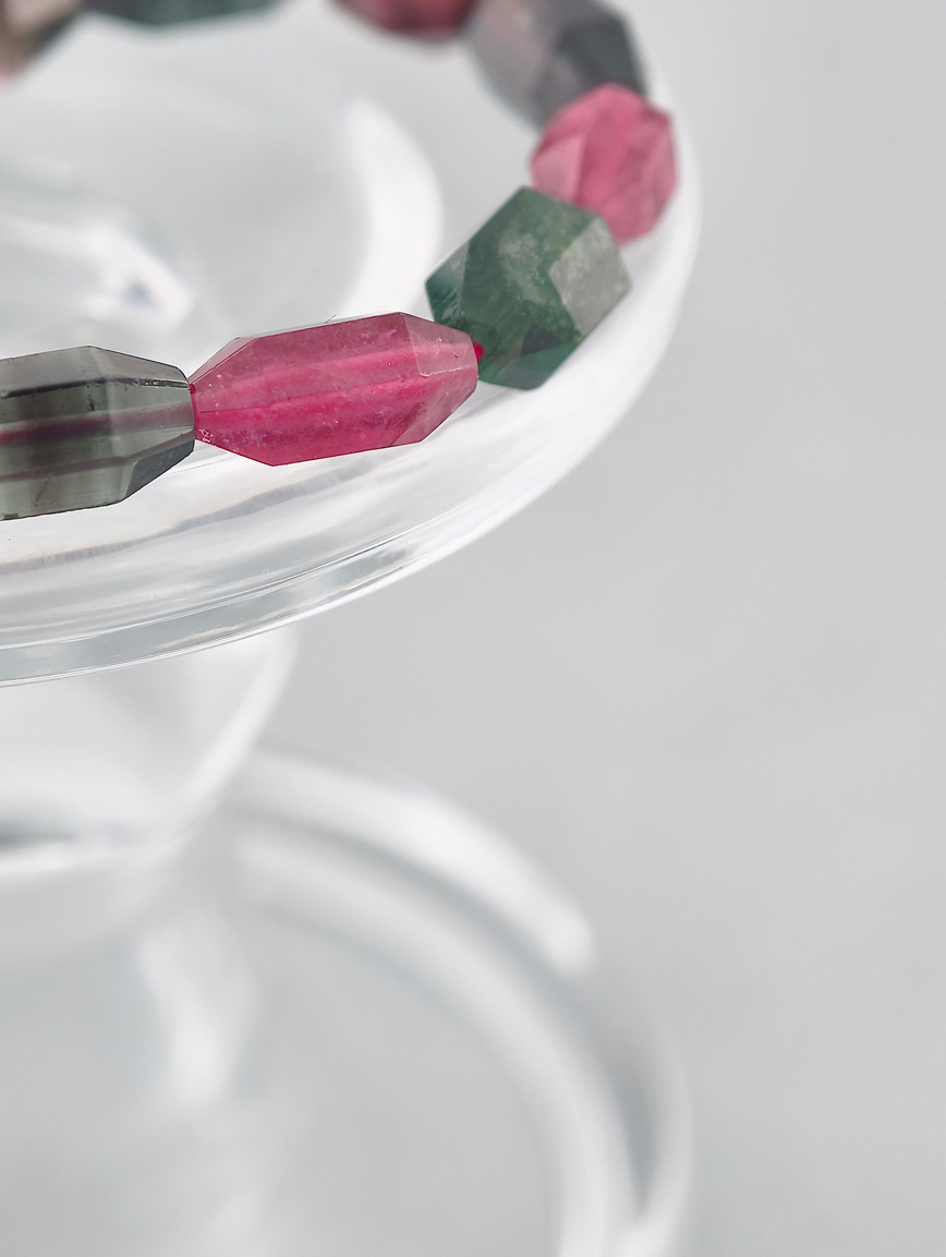 Collectible Brazilian Old Mine Tourmaline Bracelet image