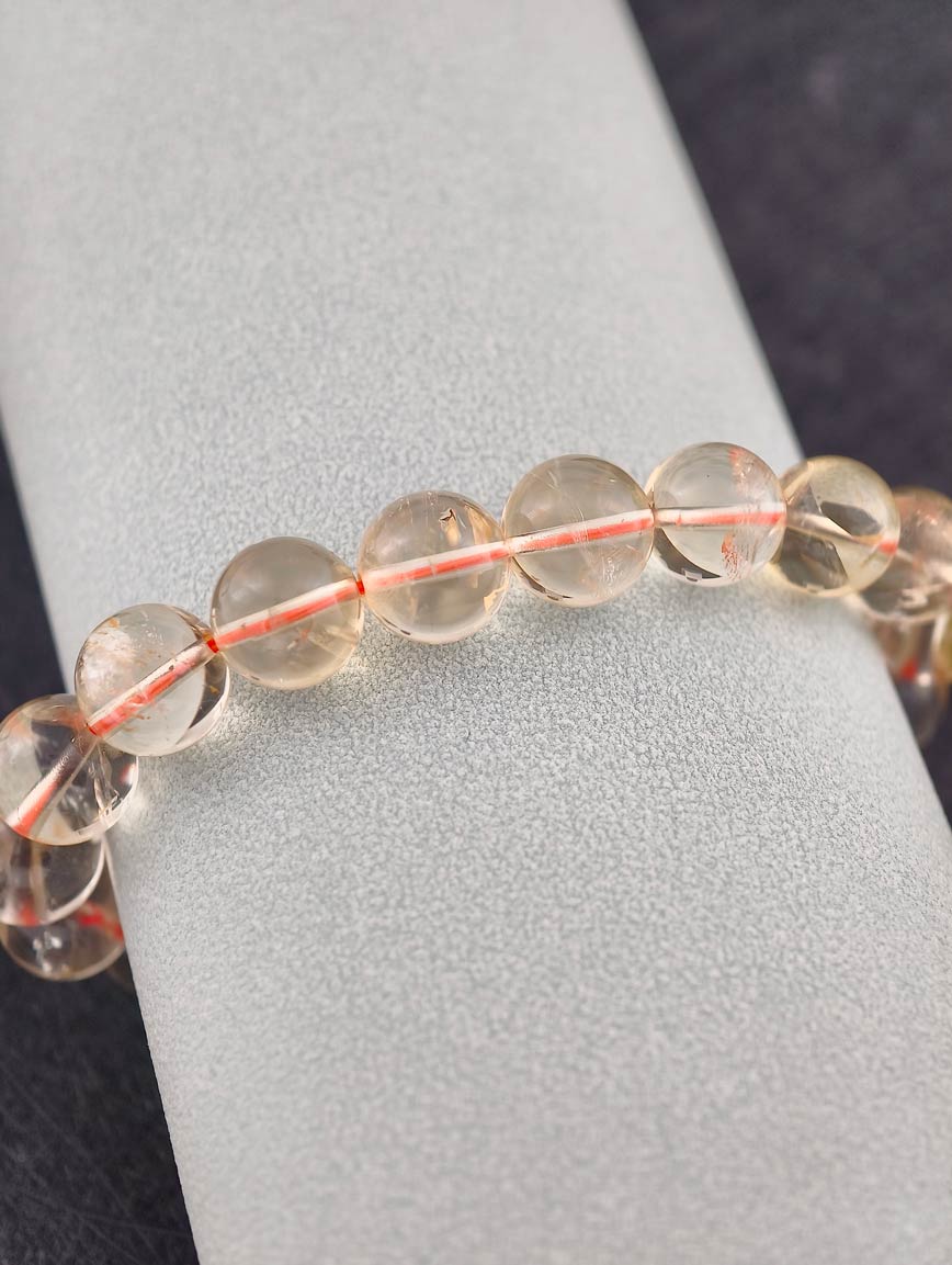 Natural Pale Yellow Citrine Bracelet image