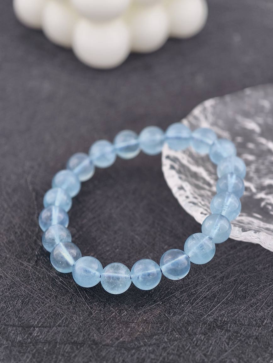 High Quality Natural Aquamarine Energy Bracelet image