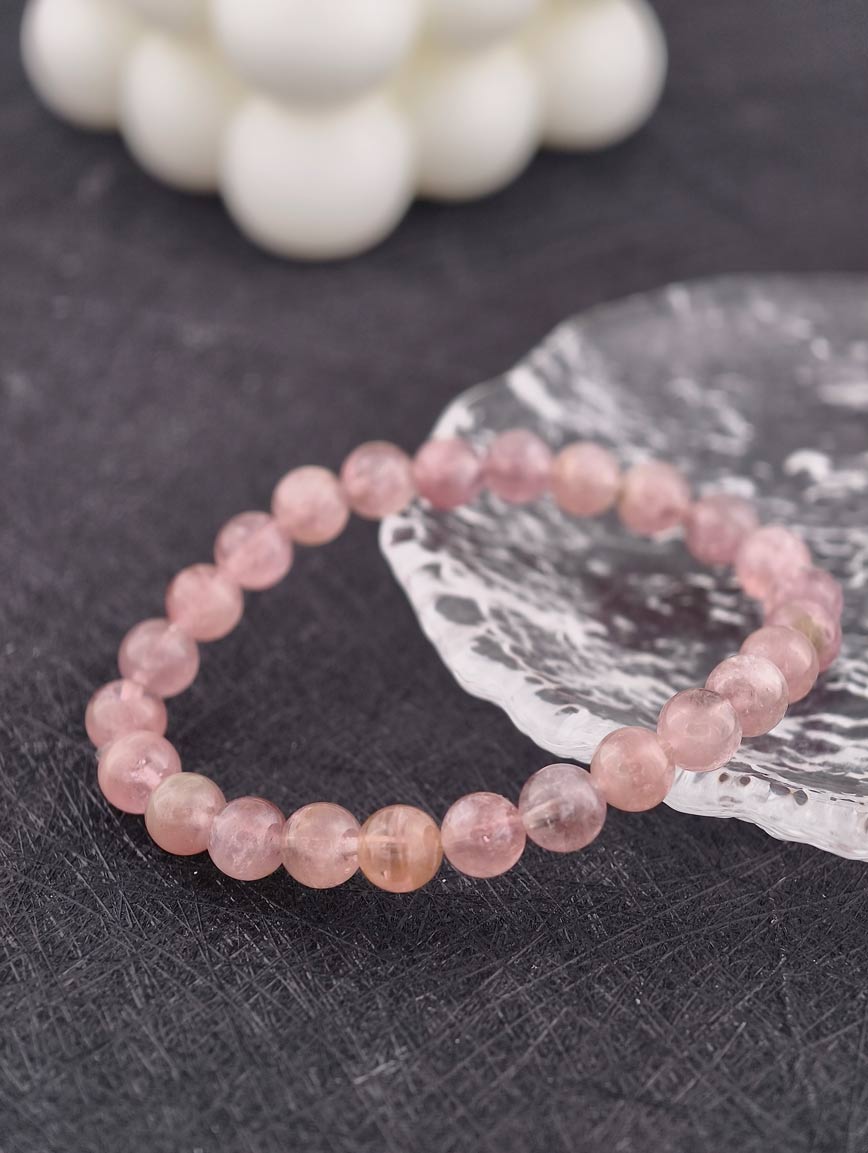 Natural Pink Tourmaline Bracelet image