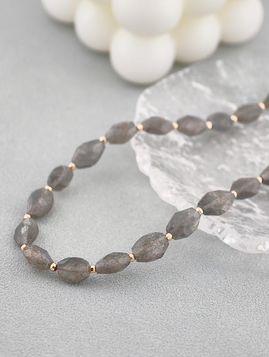 Natural Labradorite Necklace image