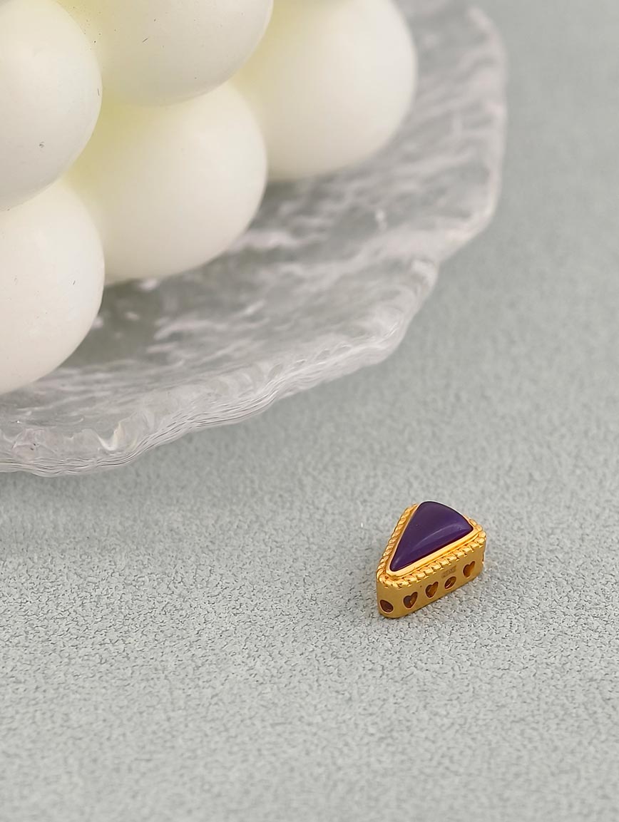 18K Gold Sugilite DIY Accessory image