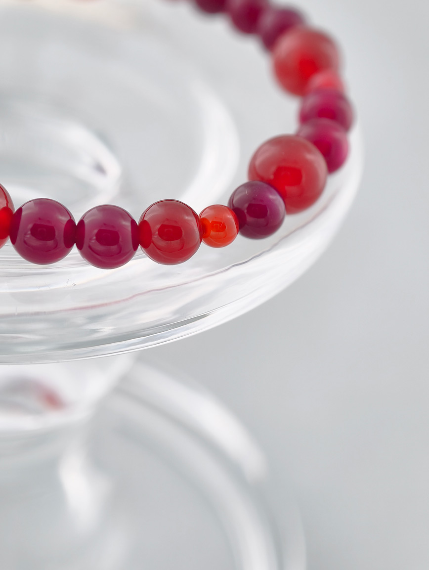 Two-color Agate Exclusively Designed Bracelet image