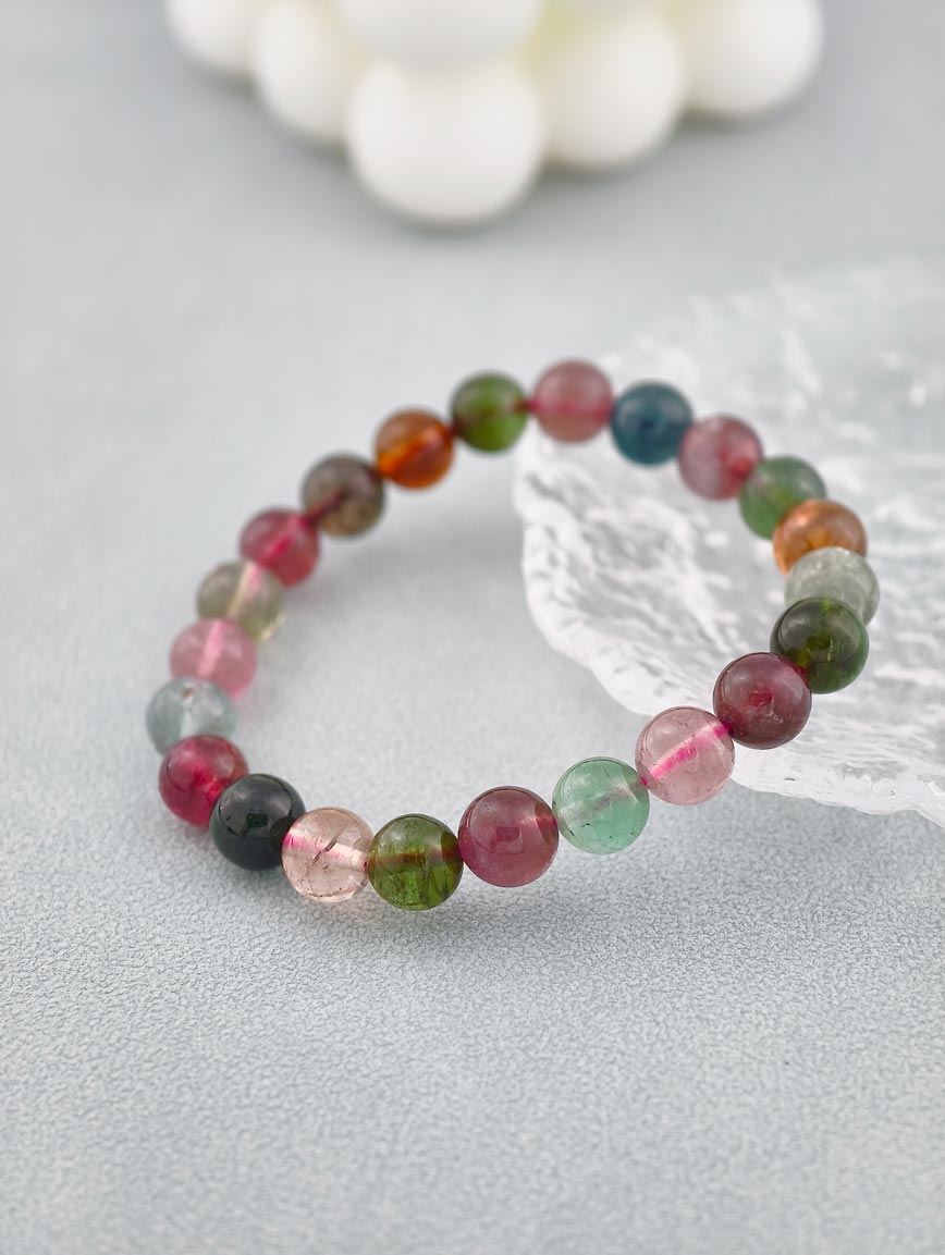 Rainbow Tourmaline Bracelet image