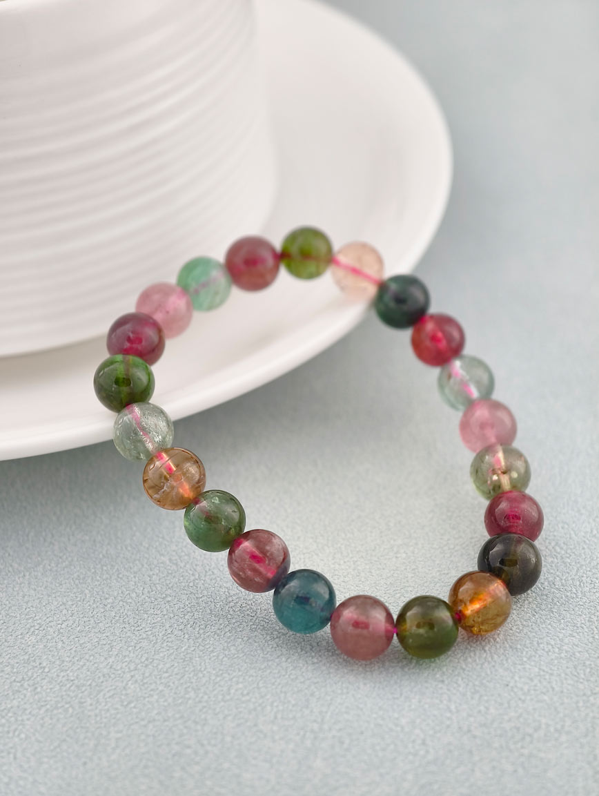 Rainbow Tourmaline Bracelet image