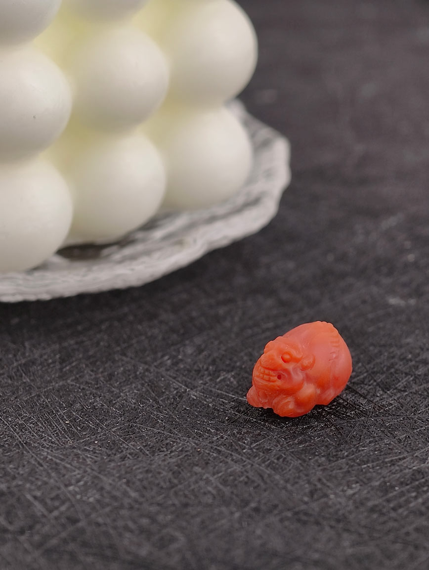 Natural South Red Agate Pi Xiu DIY Accessory image