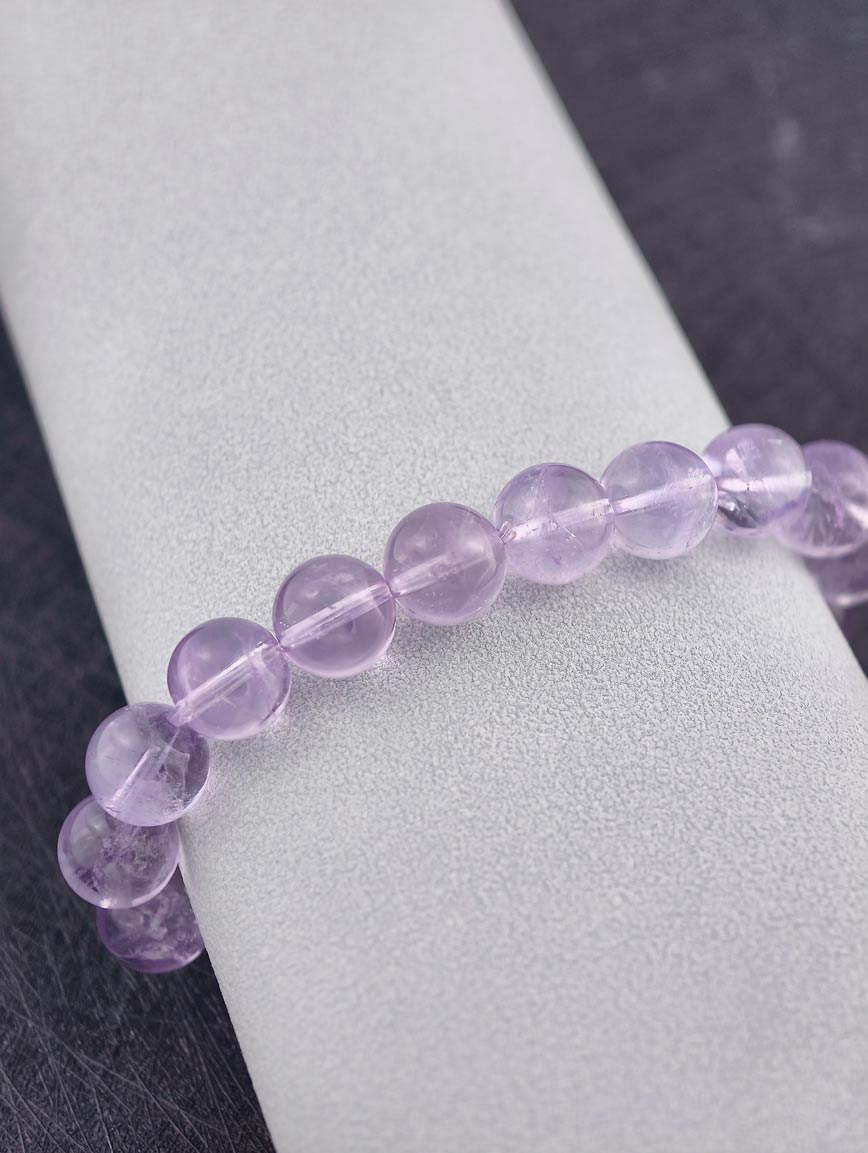 Natural Lavender Amethyst Bracelet image