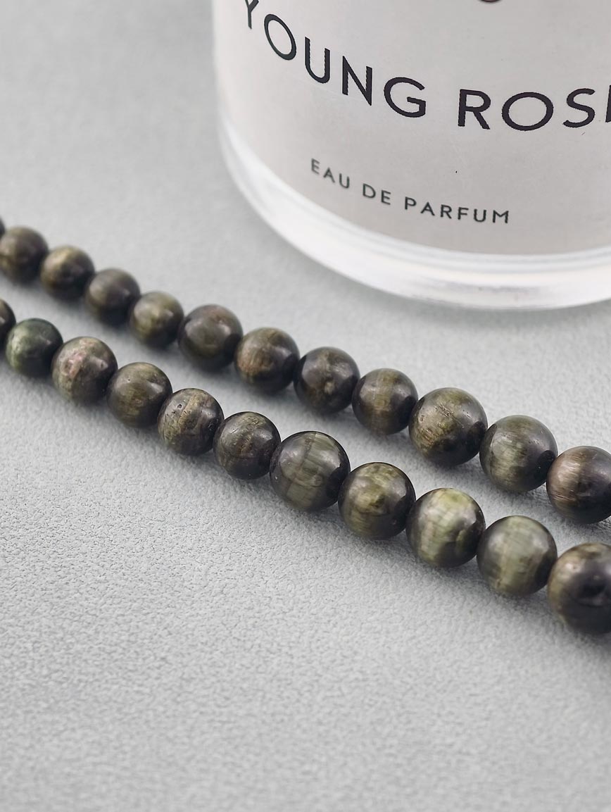 Natural Green Tourmaline Gradient Necklace image