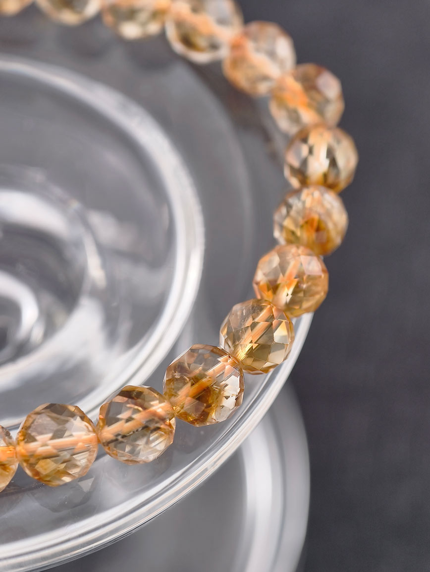 Natural Faceted Citrine Bracelet image