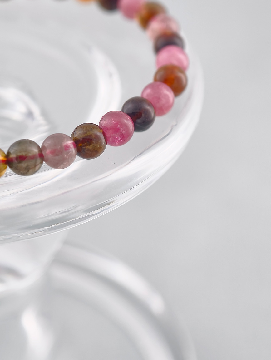 Rainbow Tourmaline Energy Bracelet image