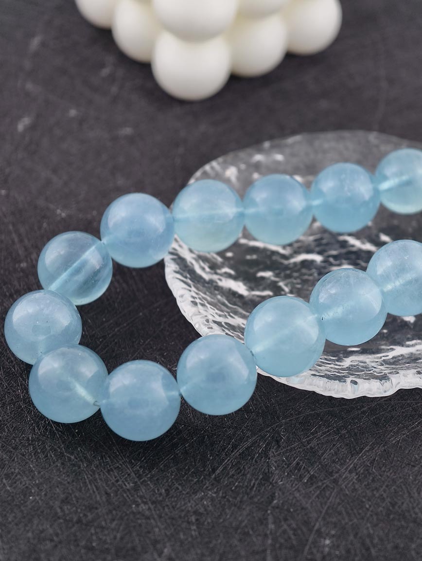 Top-grade Natural Aquamarine Necklace image