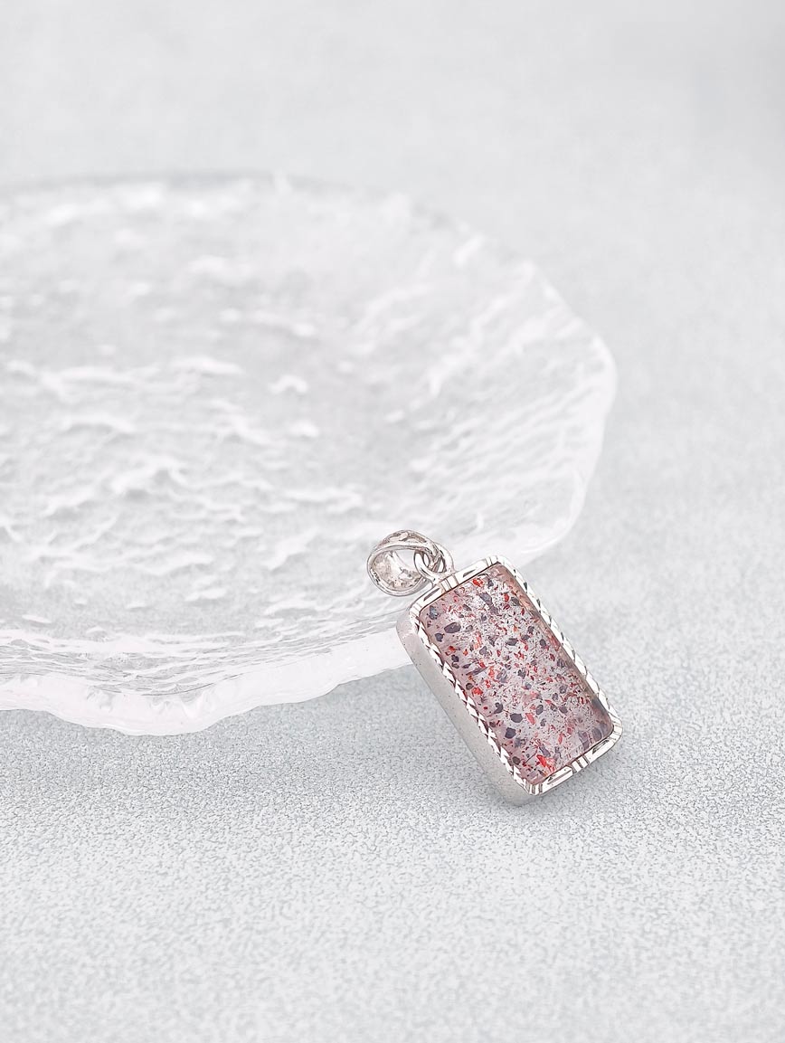 Natural Super Seven Sterling Silver Pendant image