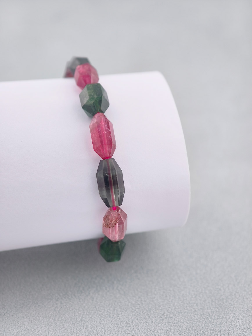 Collectible Brazilian Old Mine Tourmaline Bracelet image