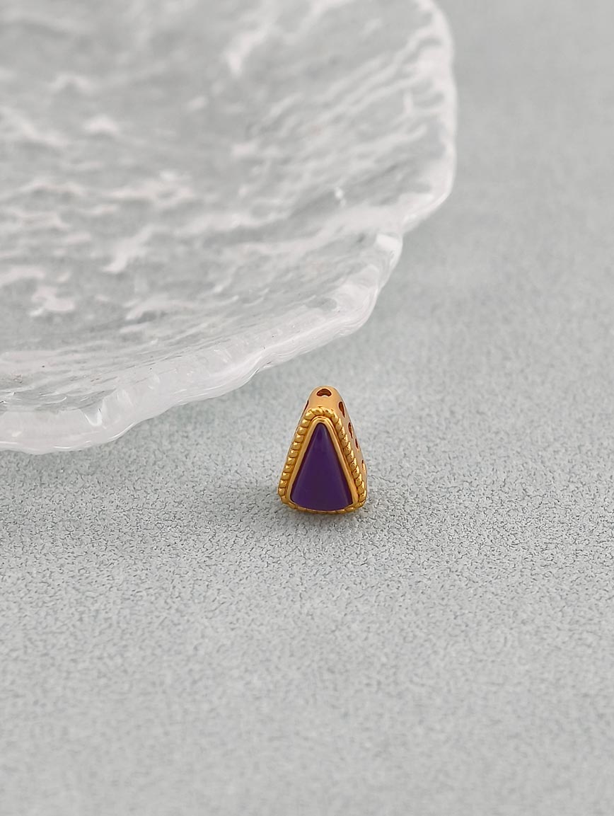 18K Gold Sugilite DIY Accessory image