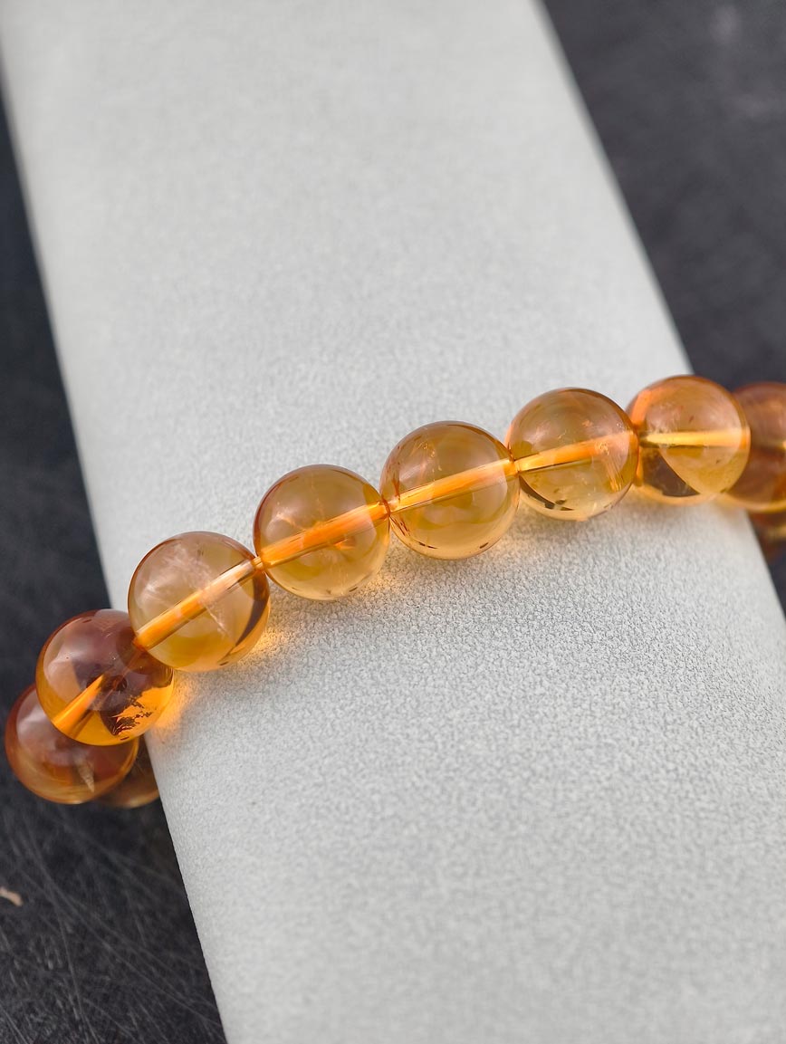 Natural Citrine Simple Style Bracelet image