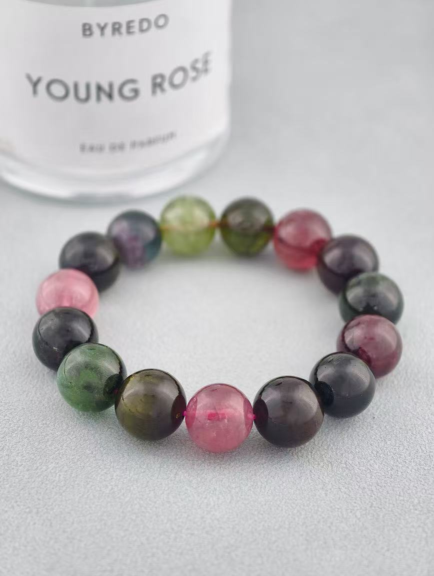 Collectible Rainbow Tourmaline Energy Bracelet image