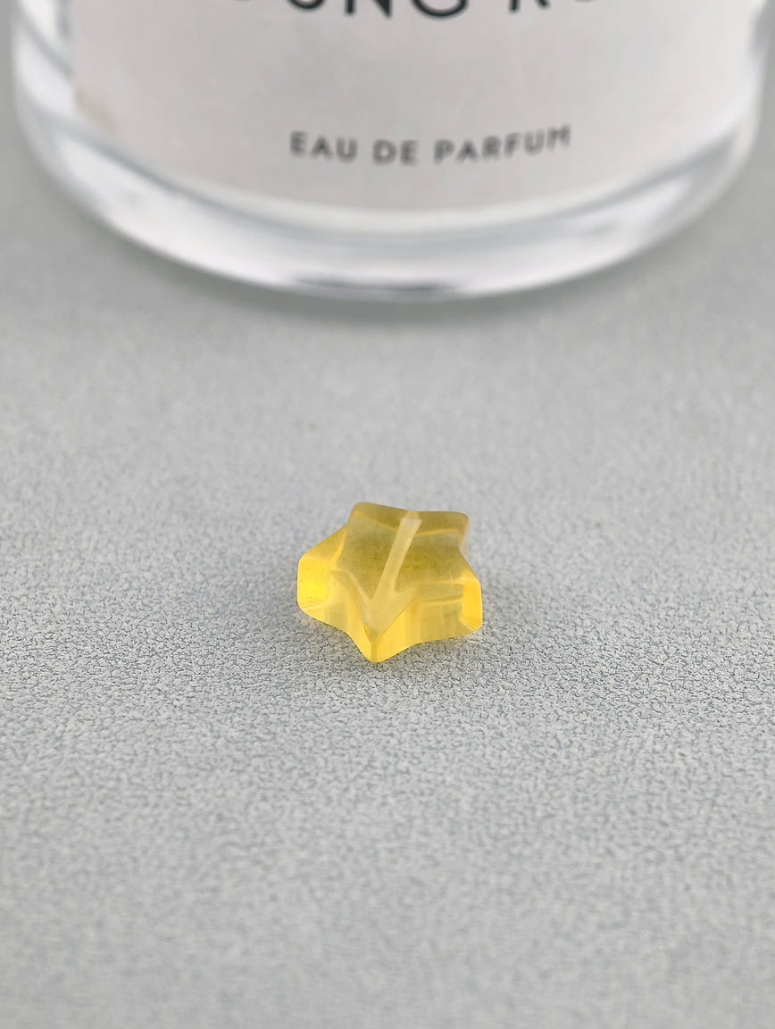 Natural Colored Fluorite Star DIY Accessory image