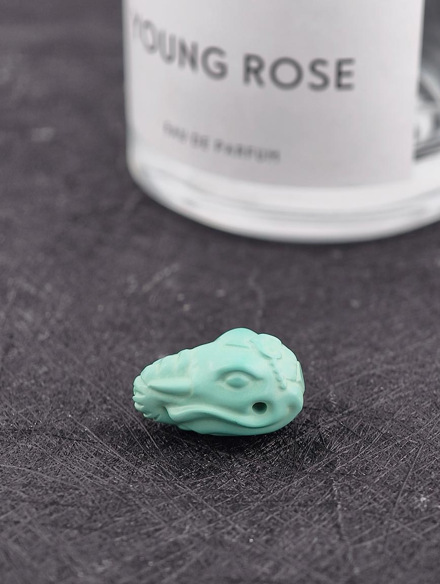 Natural Turquoise Elephant DIY Accessory image