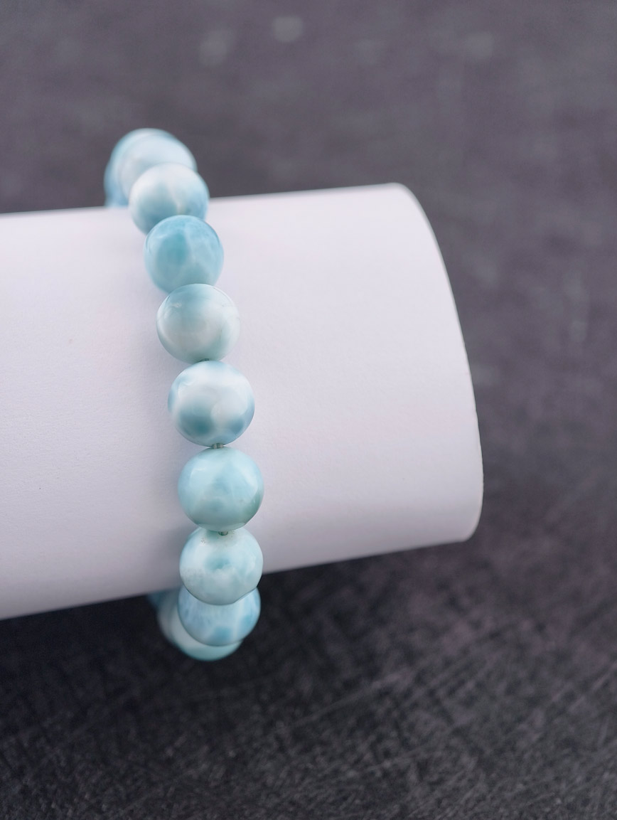 Natural Larimar Bracelet image