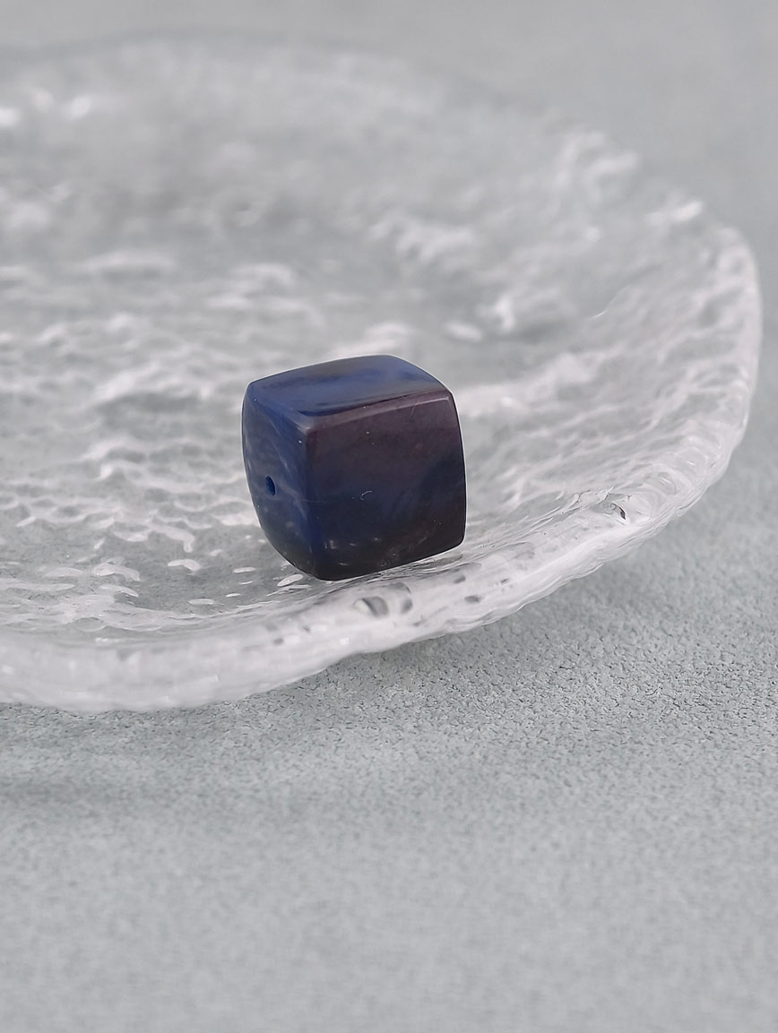 Natural Dark Night Blue Cube Sugilite DIY Accessory image