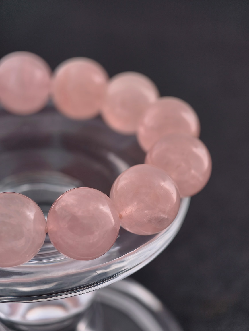 Natural Rose Quartz Energy Bracelet image