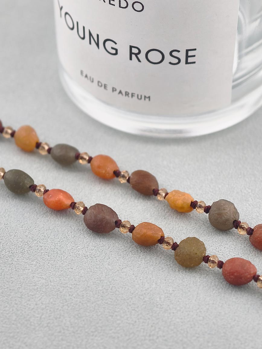 Natural Alxa Agate Necklace image