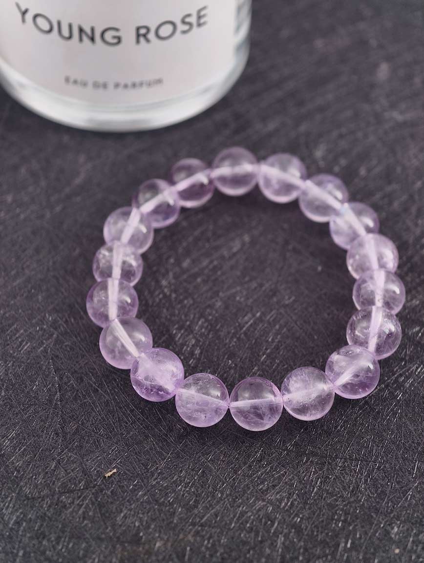 Natural Lavender Amethyst Bracelet image