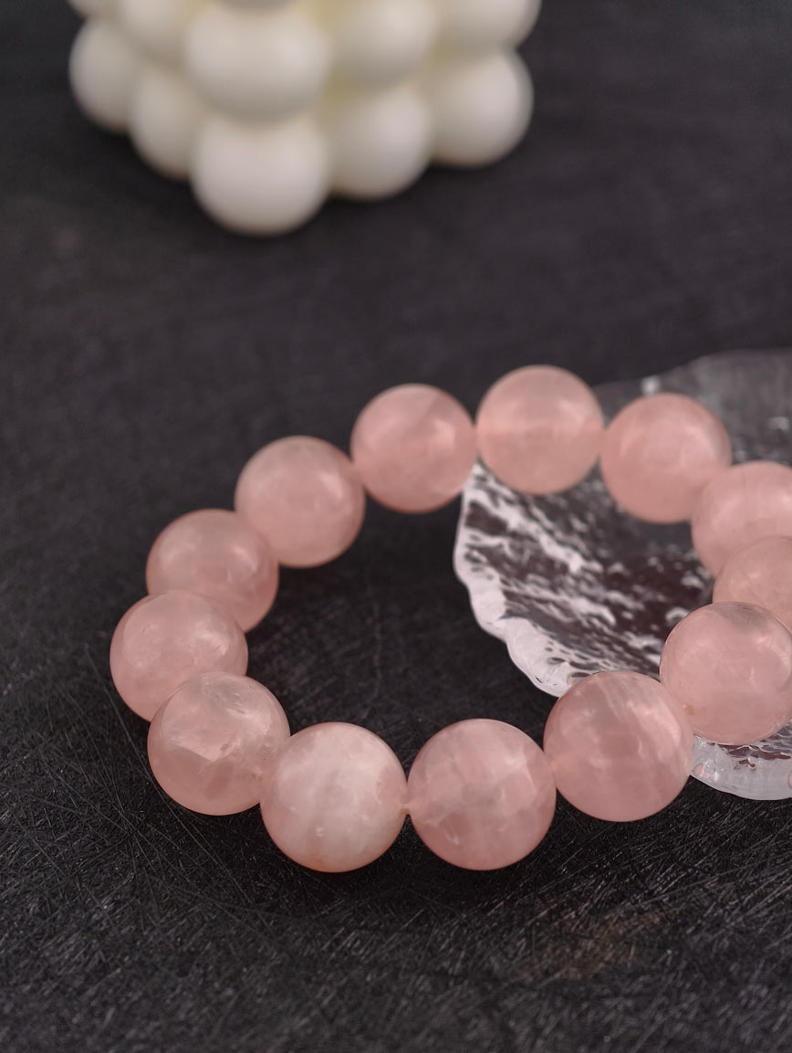 Natural Rose Quartz Energy Bracelet image