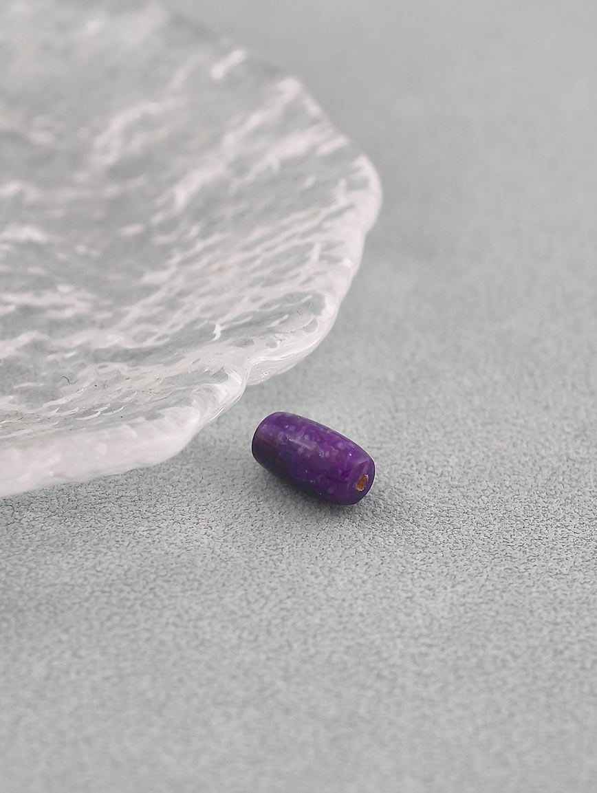 Rice Bead Shaped Sugilite DIY Accessory image