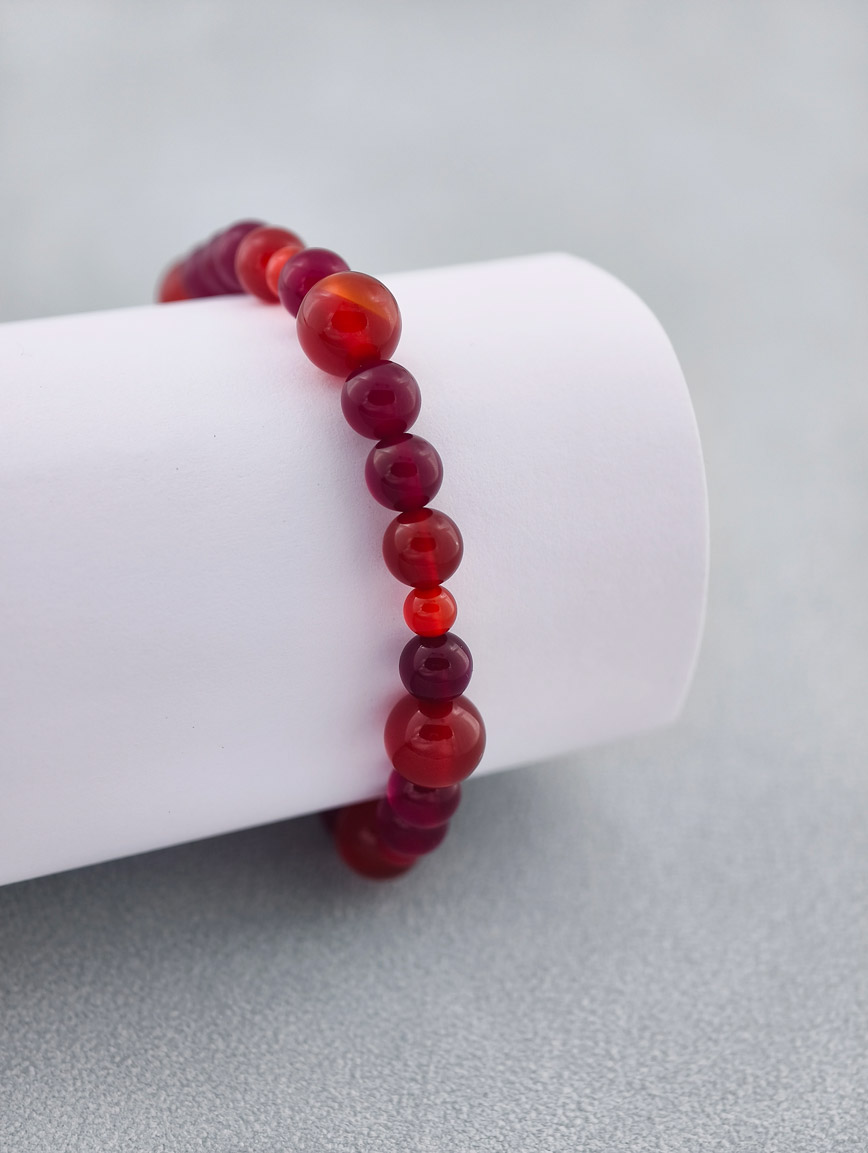 Two-color Agate Exclusively Designed Bracelet image