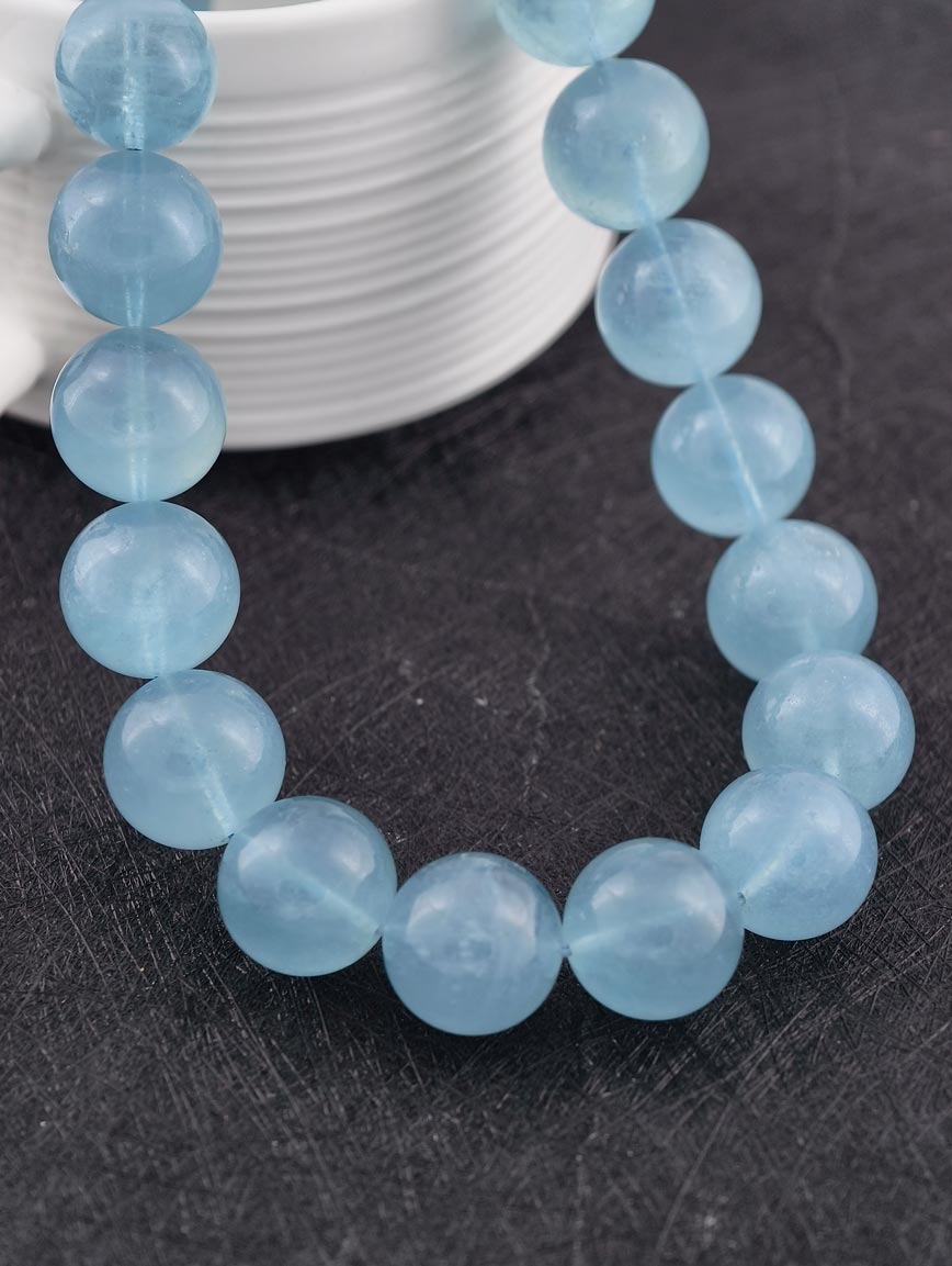 Top-grade Natural Aquamarine Necklace image