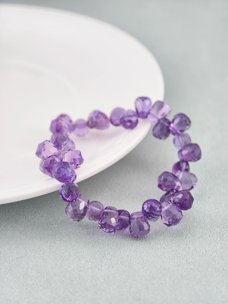 Collectible Natural Uruguayan Amethyst Bracelet image