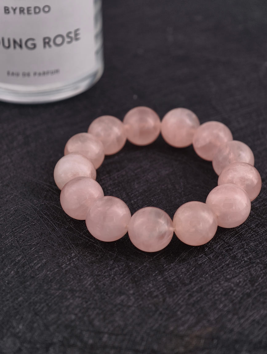 Natural Rose Quartz Energy Bracelet image