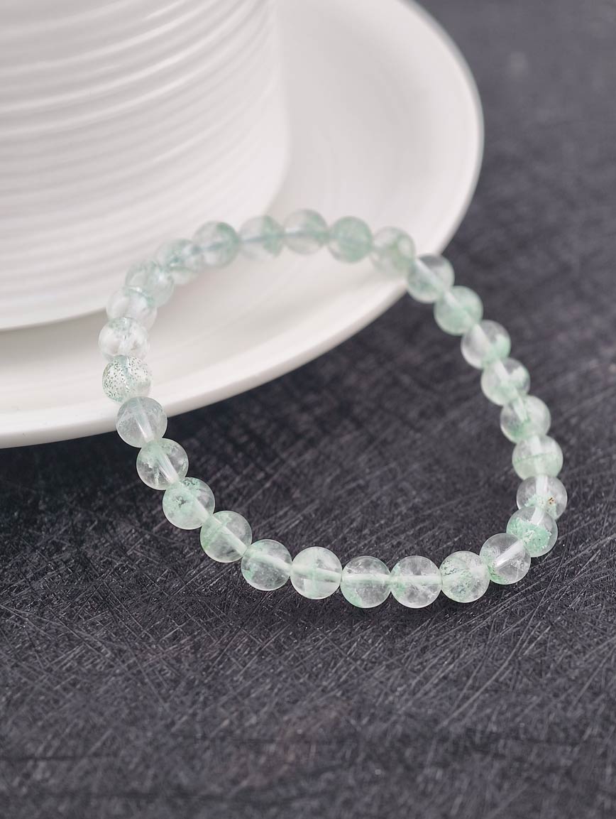 Natural Emerald Phantom Bracelet image