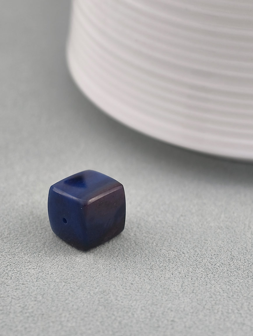 Natural Dark Night Blue Cube Sugilite DIY Accessory image