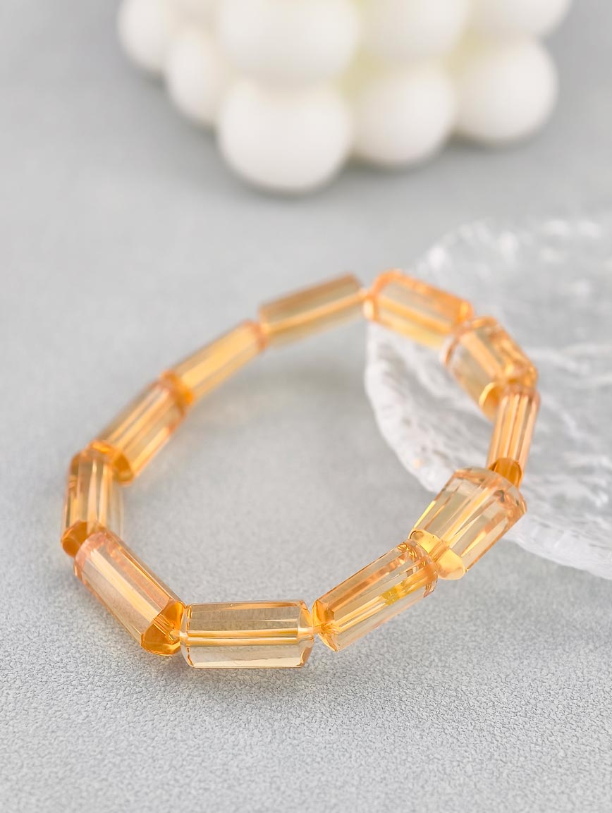 Collectible Prismatic Citrine Bracelet image