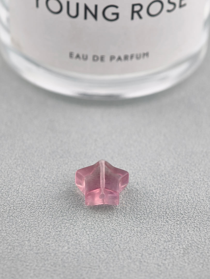 Natural Colored Fluorite Star DIY Accessory image