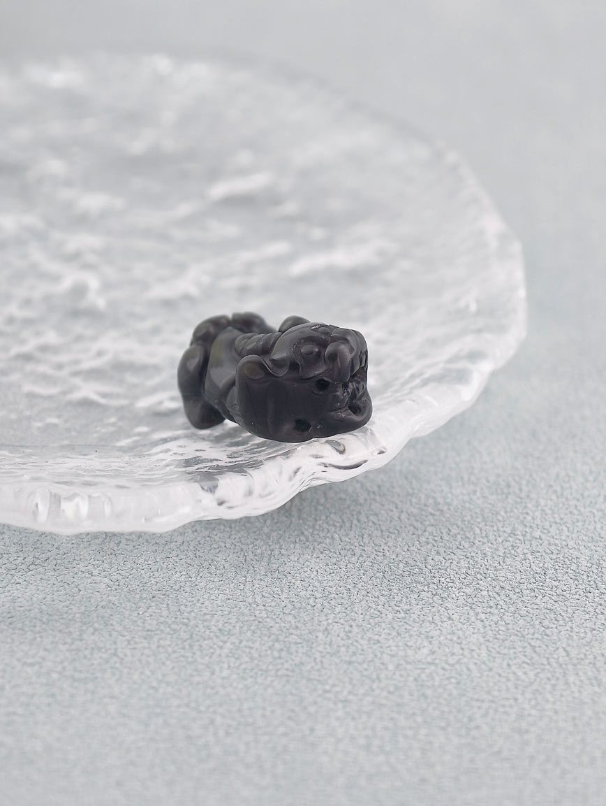 Natural Golden Obsidian Pi Xiu DIY Accessory image