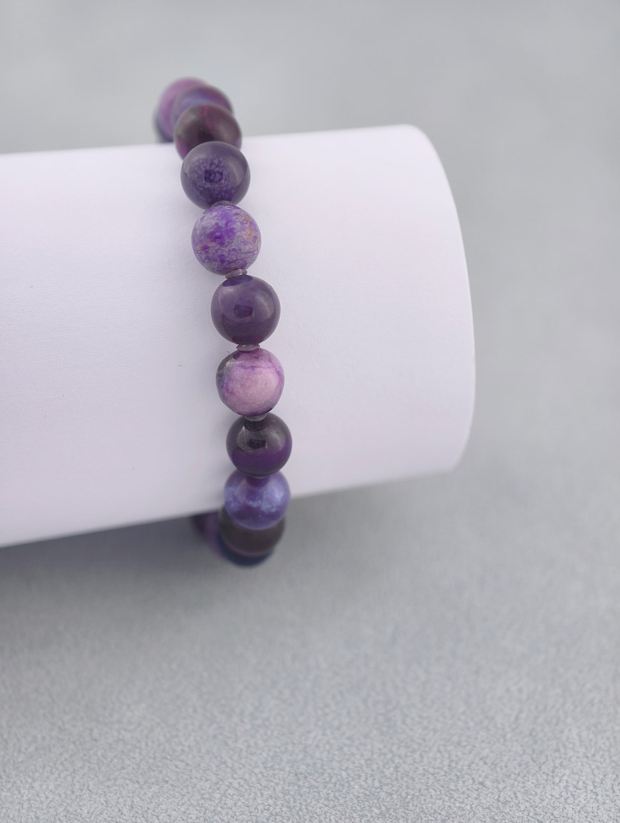 Natural Sugilite Energy Bracelet image