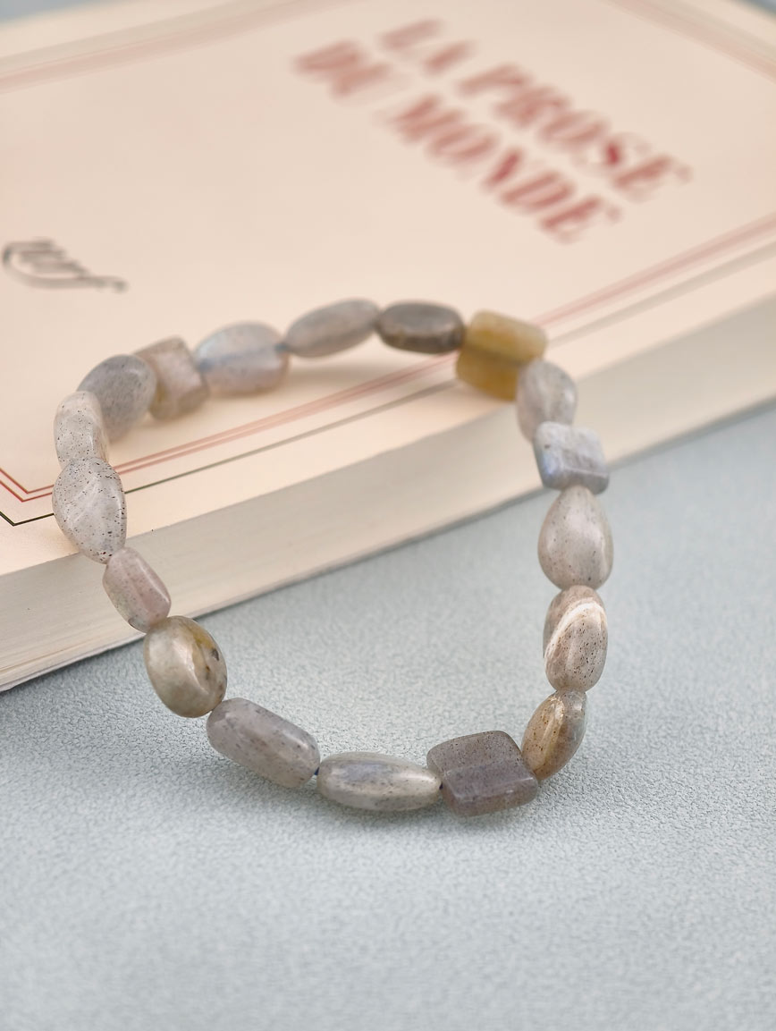 Irregular Shaped Labradorite Bracelet image
