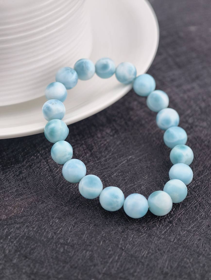 Natural Larimar Bracelet image