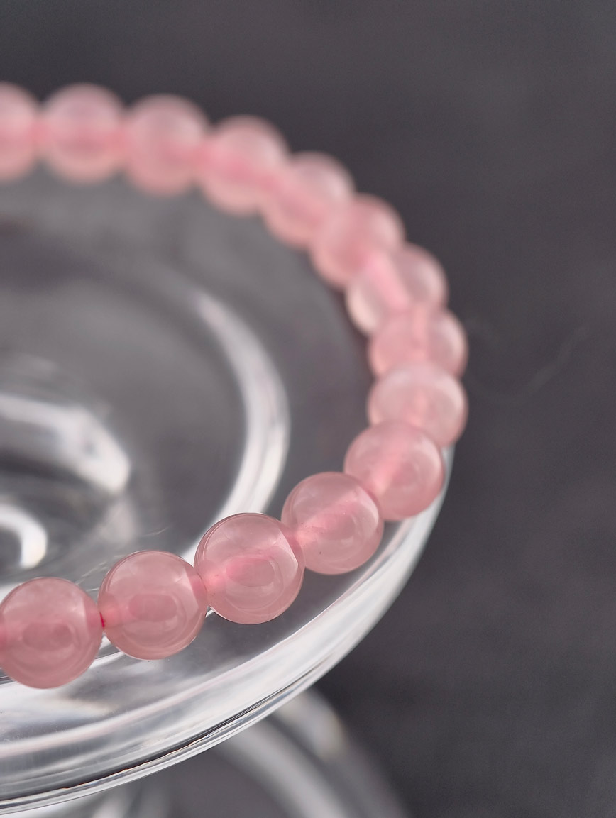 Natural Rose Quartz Bracelet image