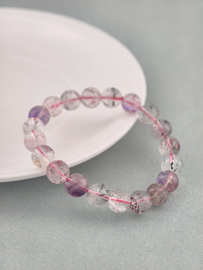 High Quality Natural Super Seven Elegant Bracelet image