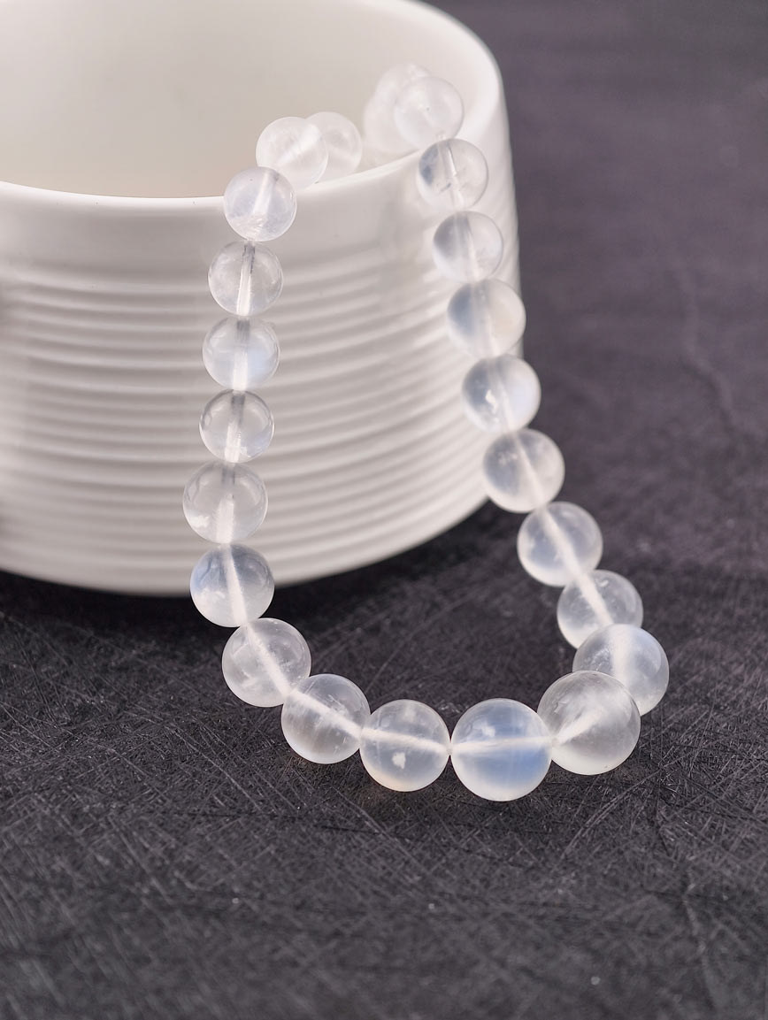 Natural Blue Moonstone Necklace image