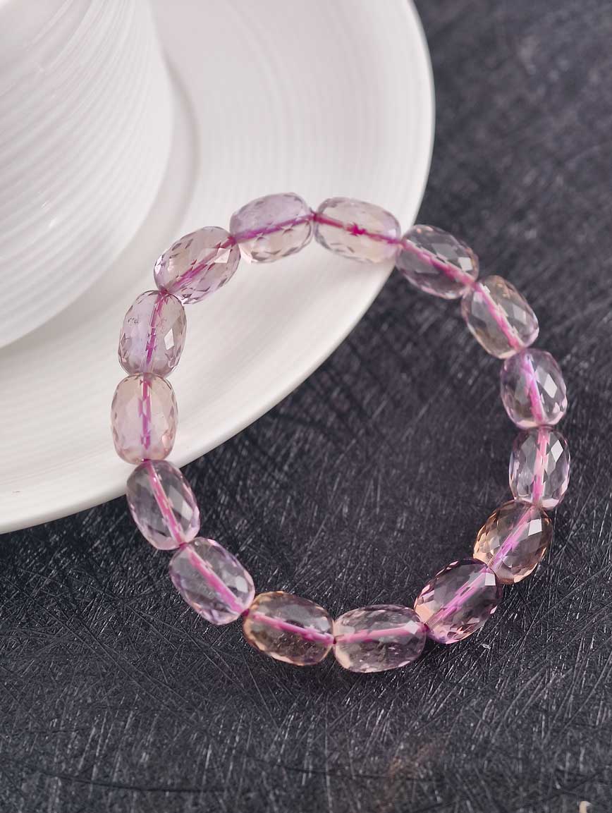 Natural Ametrine Simple Style Bracelet image