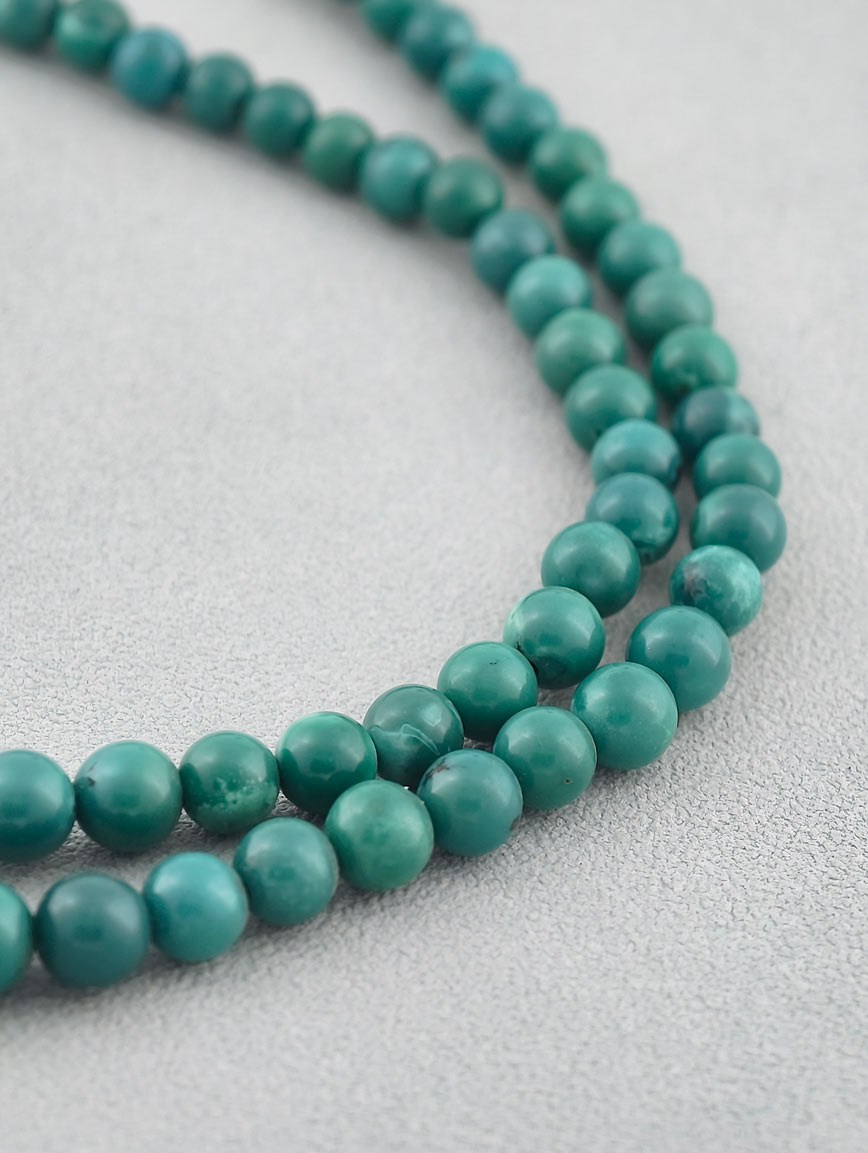 Natural Turquoise Gradient Necklace image