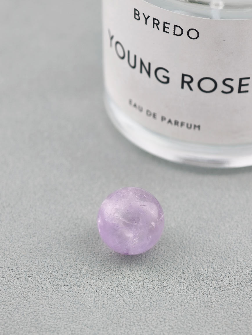 Natural Amethyst Ball Ornament image