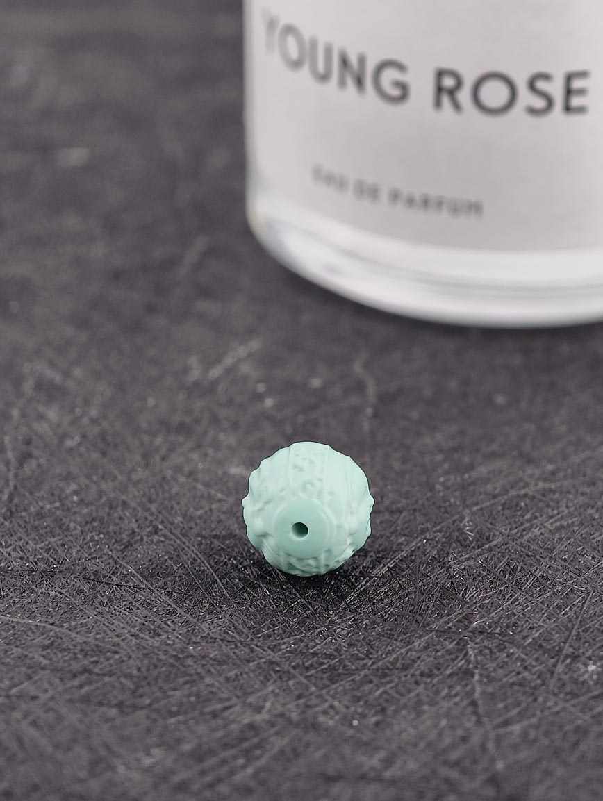 Natural Turquoise God of Wealth DIY Accessory image