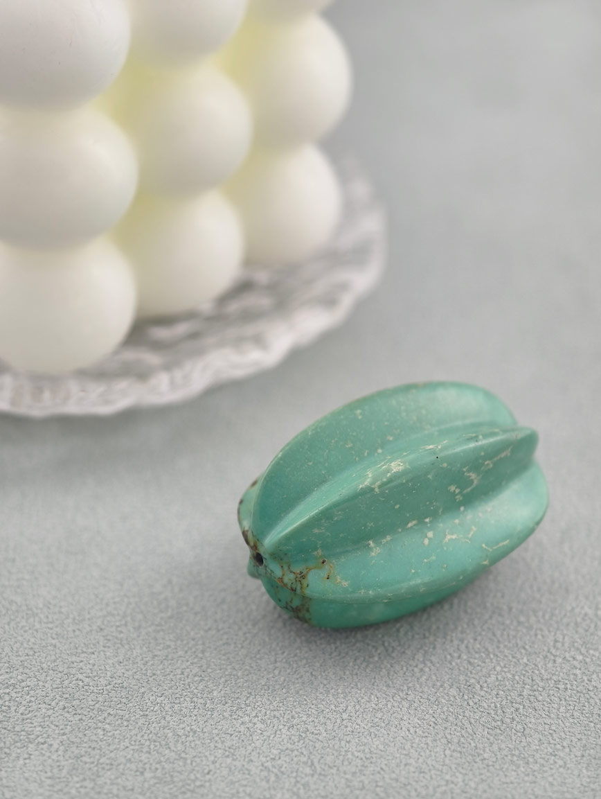 Natural Turquoise Vintage Starfruit DIY Accessory image